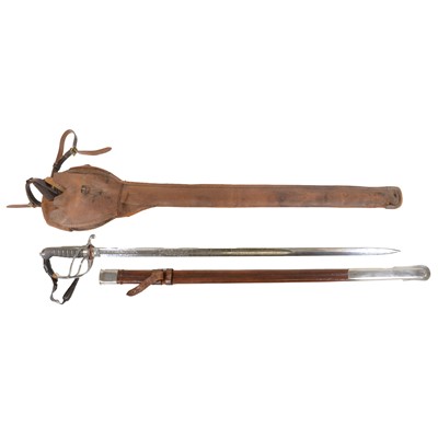 Lot 115 - 1821 Pattern Royal Artillery General Officer's Sword, Edward VII