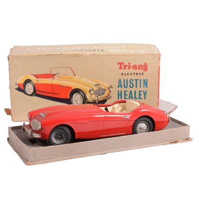 Lot 148 - Triang Electric Austin Healey 100/6 sports car