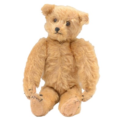 Lot 270 - Early 20th century teddy bear, golden mohair
