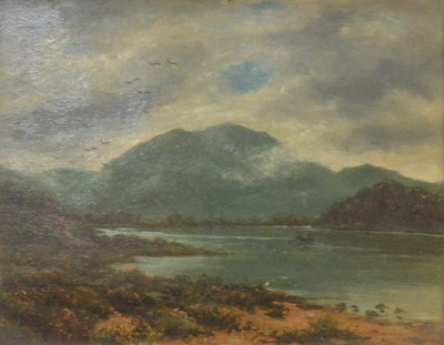 Lot 275 - Scottish School, Lake view and the Trossachs