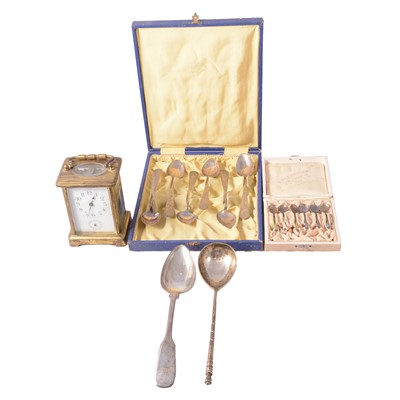 Lot 108 - Quantity of cased cutlery, and other flatware, etc.