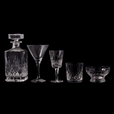 Lot 53 - Two boxes of cut crystal glassware