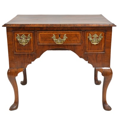 Lot 310 - Walnut lowboy, 18th Century