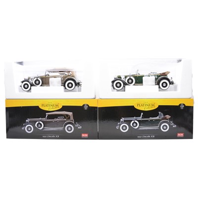 Lot 125 - Sun Star, The Platinum Collection - two 1:18 scale models
