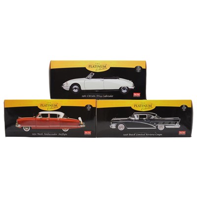 Lot 126 - Sun Star, The Platinum Collection - three 1:18 scale models