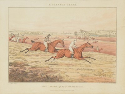 Lot 134 - Quantity of nine various hunting/ equestrian prints