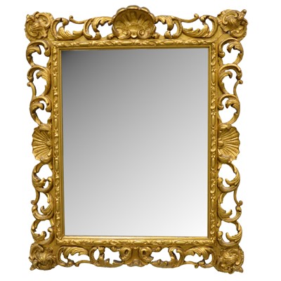 Lot 249 - Three late 20th century gilt-framed wall mirrors