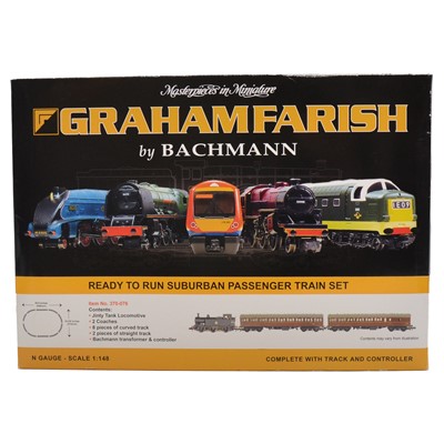 Lot 201 - Graham Farish, an N gauge model railway Suburban Passenger Train set
