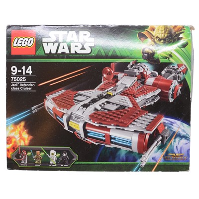 Lot 24 - Lego Star Wars, Jedi Defender-class Cruiser, set 75025