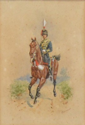 Lot 371 - Richard Simkin, Officer of The Nottinghamshire Hussars