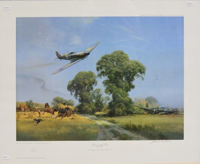 Lot 354 - After Frank Wootton, Down on the Farm, Battle of Britain 1940