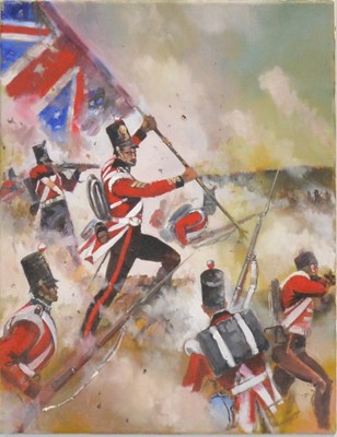 Lot 372 - Jason Askew, Bearing the Flag