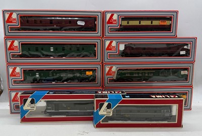 Lot 206B - Lima, two OO gauge diesel locomotives, and a quantity of assorted rolling stock