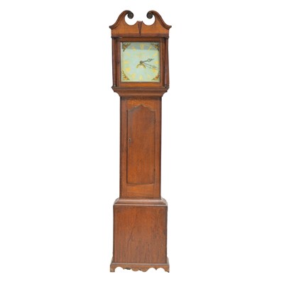 Lot 417 - Georgian longcase clock, signed Lawrence, Irthlingborough