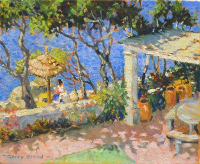Lot 307 - Gerry Blood, Mediterranean Terrace