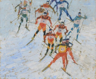 Lot 38 - Gerry Blood, Winter Olympics cross country skiers