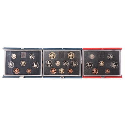 Lot 272 - Six UK Proof Coin Sets 1984-1989.