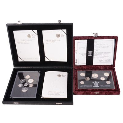 Lot 275 - Two Royal Mint Silver Proof Coin Collections.