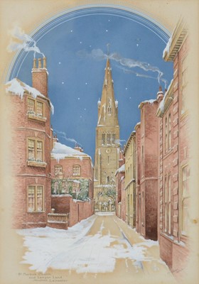 Lot 360A - Capt. E. T. Stevens, St Martin's Church, Leicester