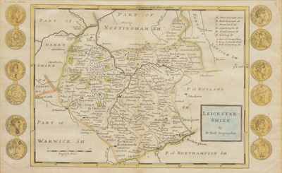 Lot 359 - A collection of Leicestershire and other county maps