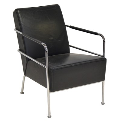 Lot 360 - After Gunilla Allard, a 'Cinema' chrome and leather armchair