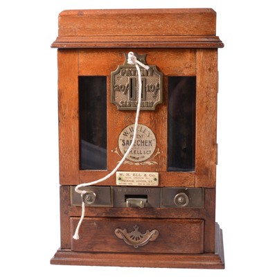 Lot 205 - Early 20th century Sovereign Change machine - W H Ell's "Safechek"