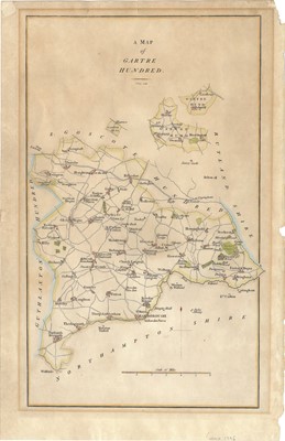 Lot 264 - John Cary, A Map of Gartre Hundred