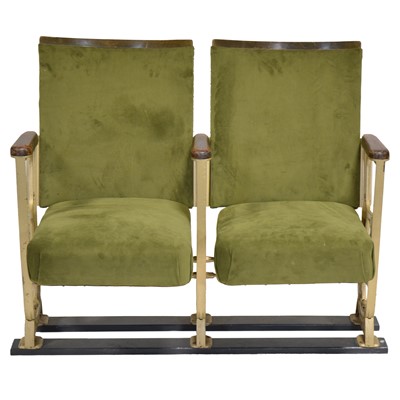 Lot 477 - Pair of cinema seats