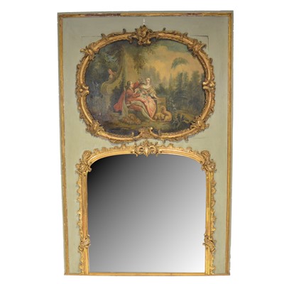 Lot 274 - Early 20th Century French overmantle assemblage