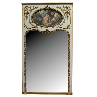 Lot 275 - Early 20th Century French overmantle assemblage