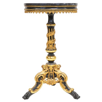 Lot 285 - Victorian style pedestal table, Continental 20th Century