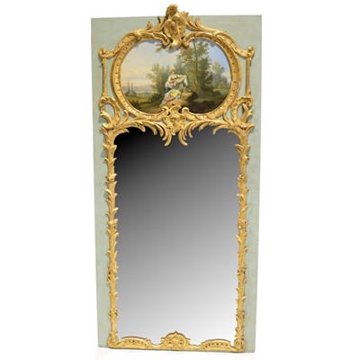 Lot 288 - Early 20th Century French overmantle assemblage
