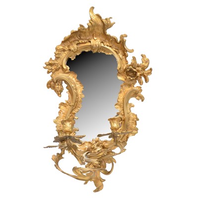 Lot 290 - 19th Century French gilt metal girandole