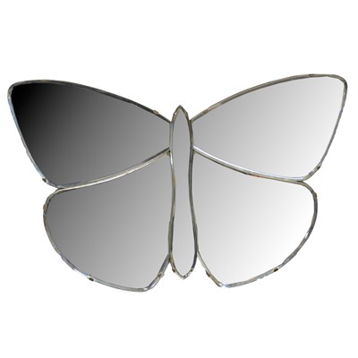 Lot 430 - Art Deco butterfly wall mirror