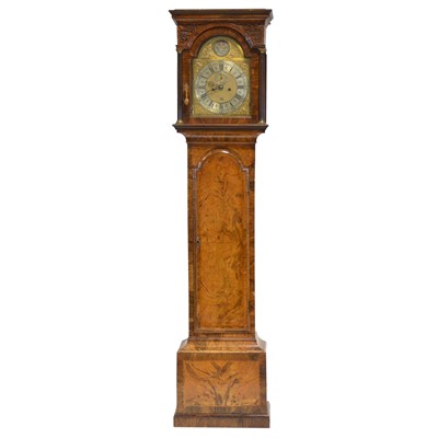 Lot 311 - Walnut longcase clock, Joseph Dudds, London