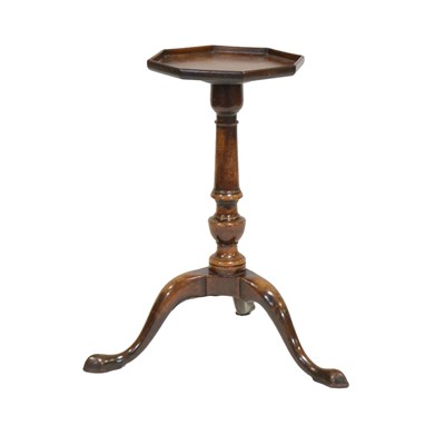 Lot 305 - George III style mahogany kettle stand