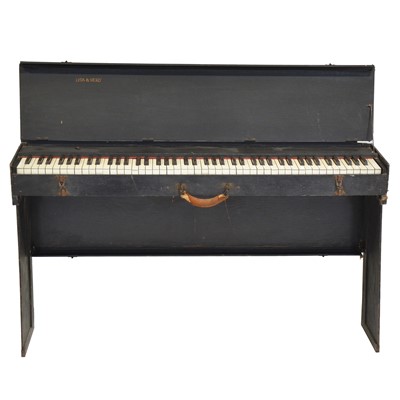 Lot 537 - Lyon & Healy portable practice piano