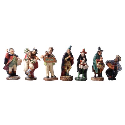 Lot 115 - Seven Royal Doulton figures