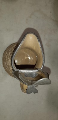 Lot 41 - Six buff-coloured relief-moulded jugs