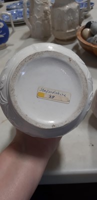 Lot 42 - Six relief-moulded jugs