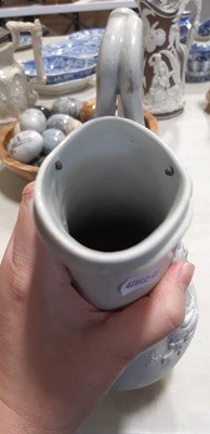 Lot 43 - Six relief-moulded jugs