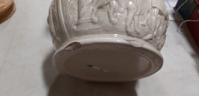 Lot 43 - Six relief-moulded jugs