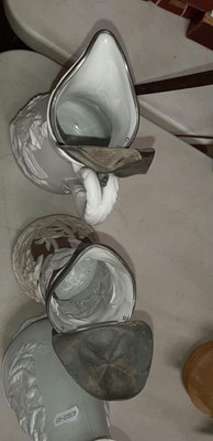 Lot 43 - Six relief-moulded jugs