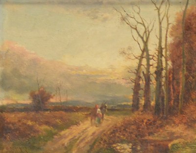 Lot 347 - Carl Brenner, The Edge of a Yorkshire Moorland in Nov 1911.