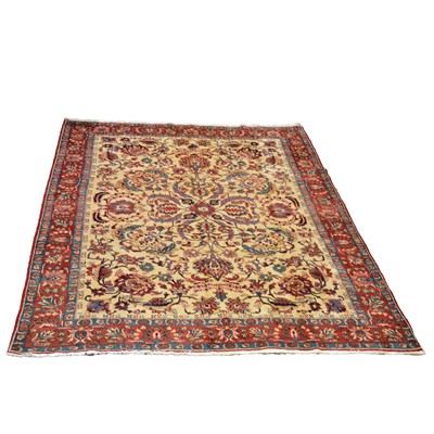 Lot 526 - Persian Tabriz small carpet