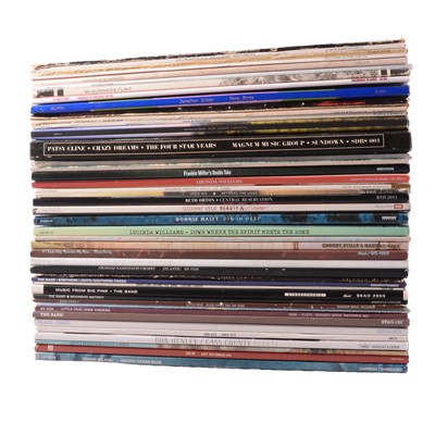 Lot 55 - Rock / Folk rock, approximately 45 vinyl lp's