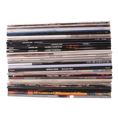Lot 57 - Synth / Rock / Pop. approximately 39 vinyl lp's
