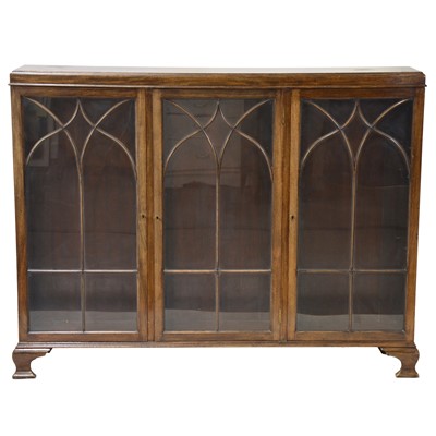 Lot 470 - Mahogany bookcase