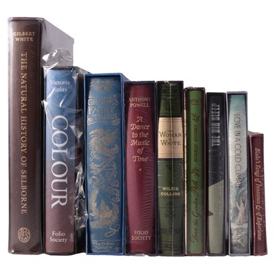 Lot 254 - Nine Folio Society books, mostly sealed.