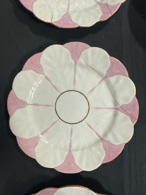 Lot 12 - Aynsley Art Deco part tea service - Butterfly design